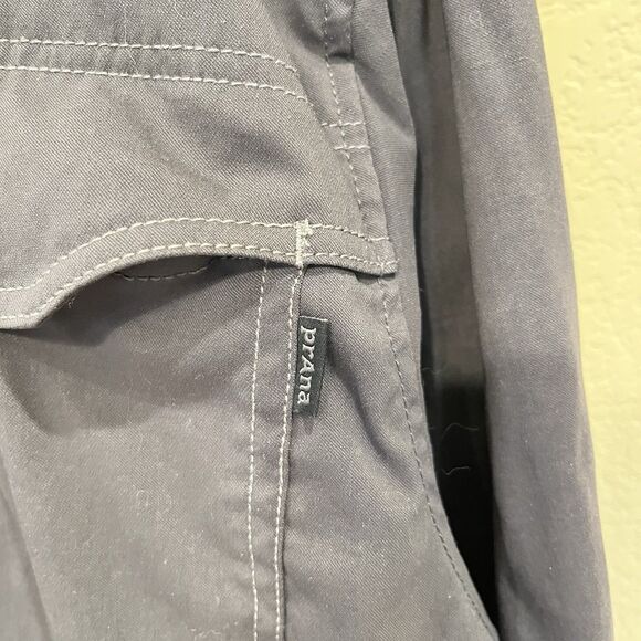 PrAna Jacket Mens XXL Gray Lined Medium Weight Full Zip Outdoors Workwear - Picture 2 of 8